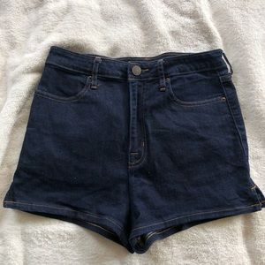 BDG Dark Wash Denim Shorts